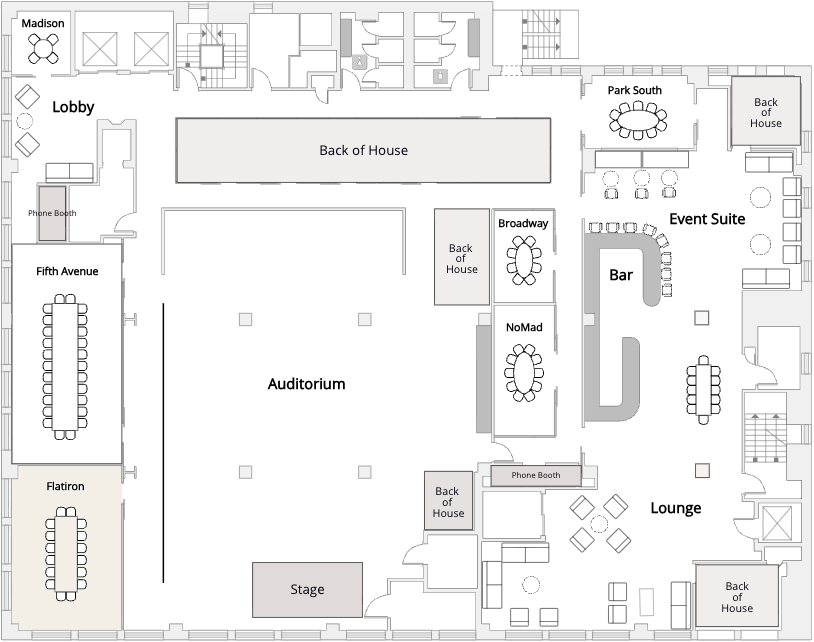 Floor plan for Flatiron
