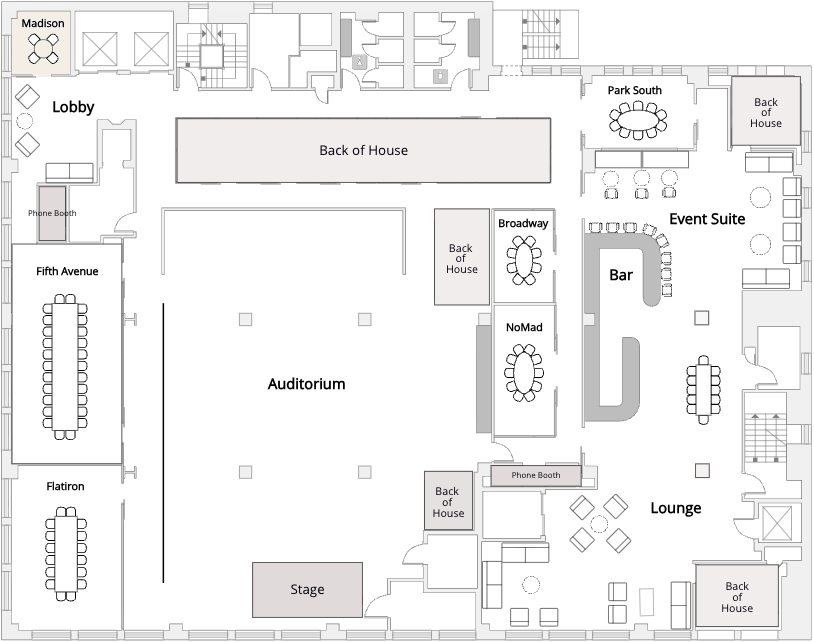 Floor plan for Madison