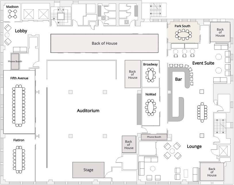Floor plan for Park South
