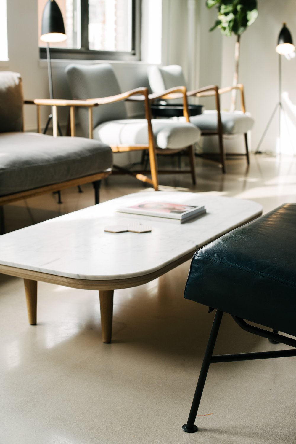Blender seating detail